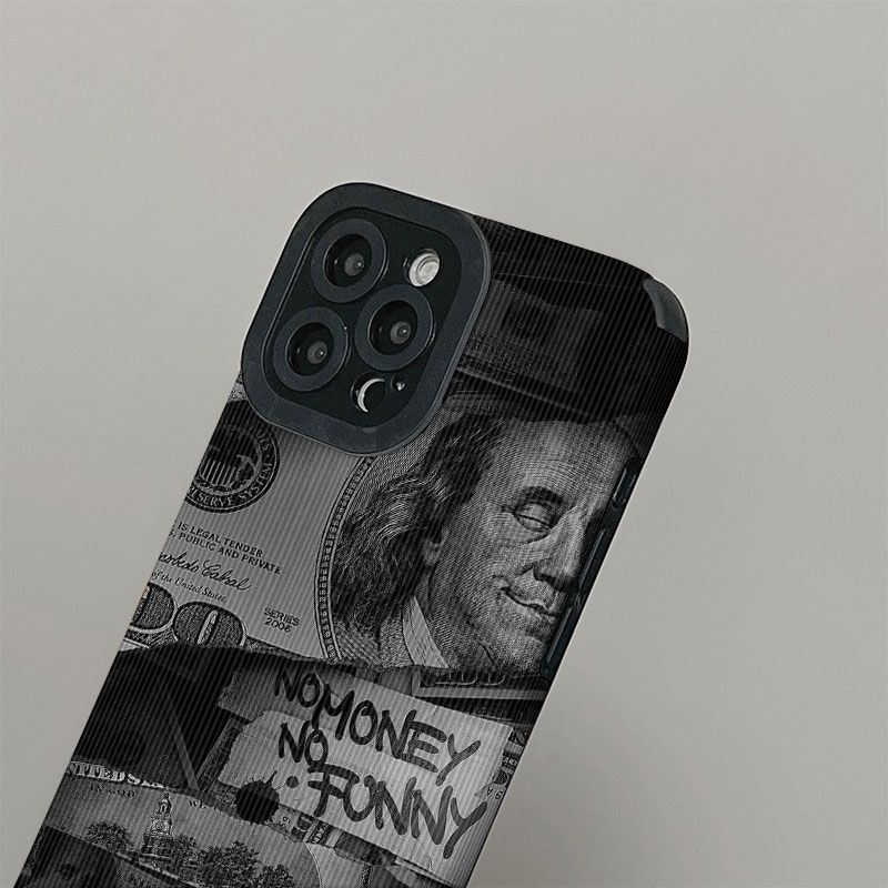 Ốp Điện Thoại Mềm In Hình Tiền Đô La Cho iPhone 11promax 14promax 13promax 12promax 6s / 7 / 8plus x