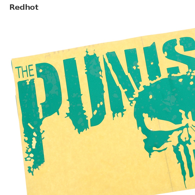 &lt; Redhot &gt; Hình Dán Vinyl Trang Trí Xe Hơi Xe Tải Hình Đầu Lâu Kinh Dị