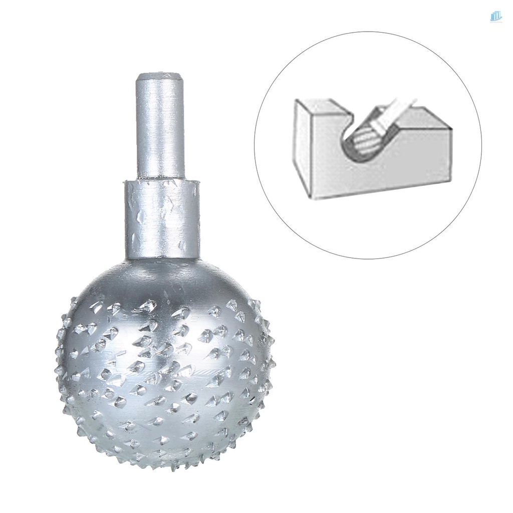 Mũi Mài Gỗ 1 / 4 inch Đầu 3cm Bằng Thép Vonfram Chuyên Dụng