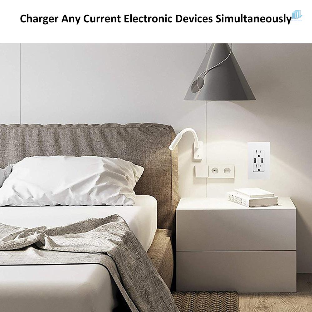 Ổ Cắm Sạc Hai Cổng USB (s2mwvn) TR-BAS15-2USB 15A