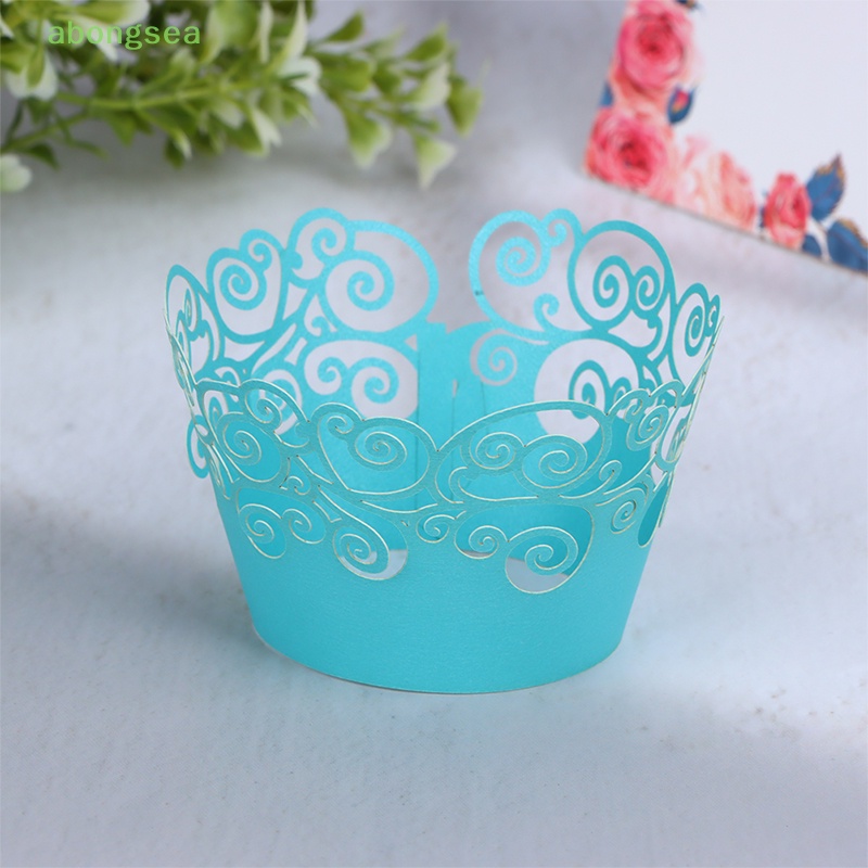 Set 50 Cốc Giấy Đựng Bánh Cupcake Tiện Dụng