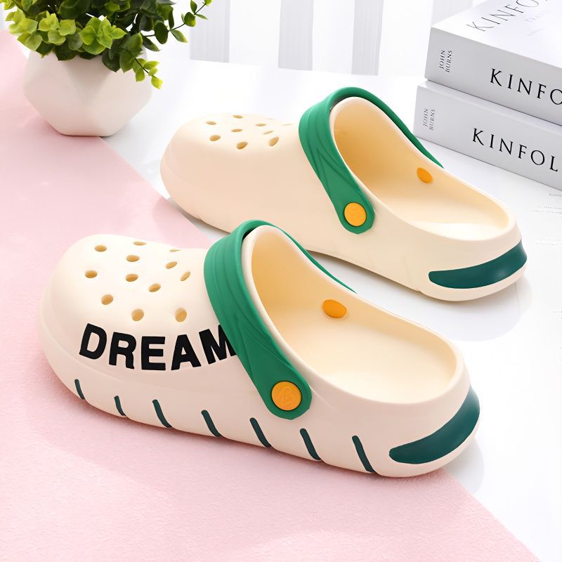 Dép crocs AYUER đế dày chống trượt thoáng khí size 35-45 thời trang đi biển cho nam và nữ