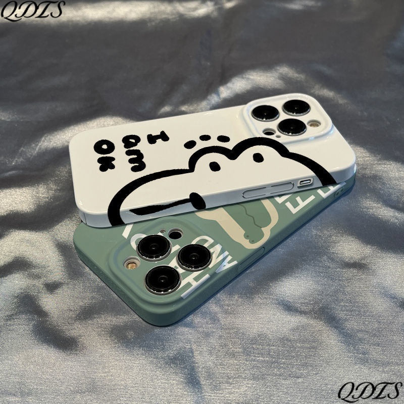 Ốp Điện Thoại In Hoạt Hình Cá Sấu Cho iPhone13 12 7814promax11 4PAY