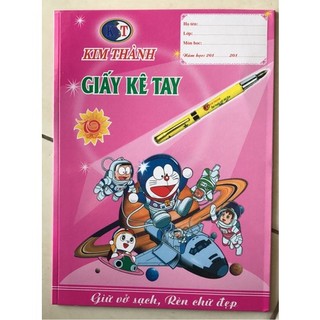 Giấy kê tay giữ vở sạch cho bé _bmd