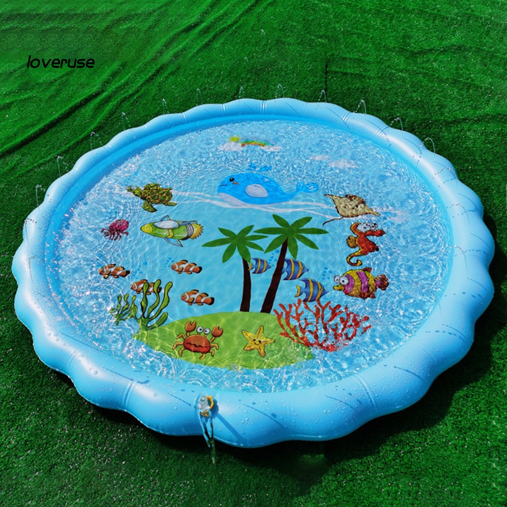 / Lo / Childern Tấm Thảm Bơm Hơi Hình Động Vật Biển Vui Nhộn Dành Cho Trẻ Em