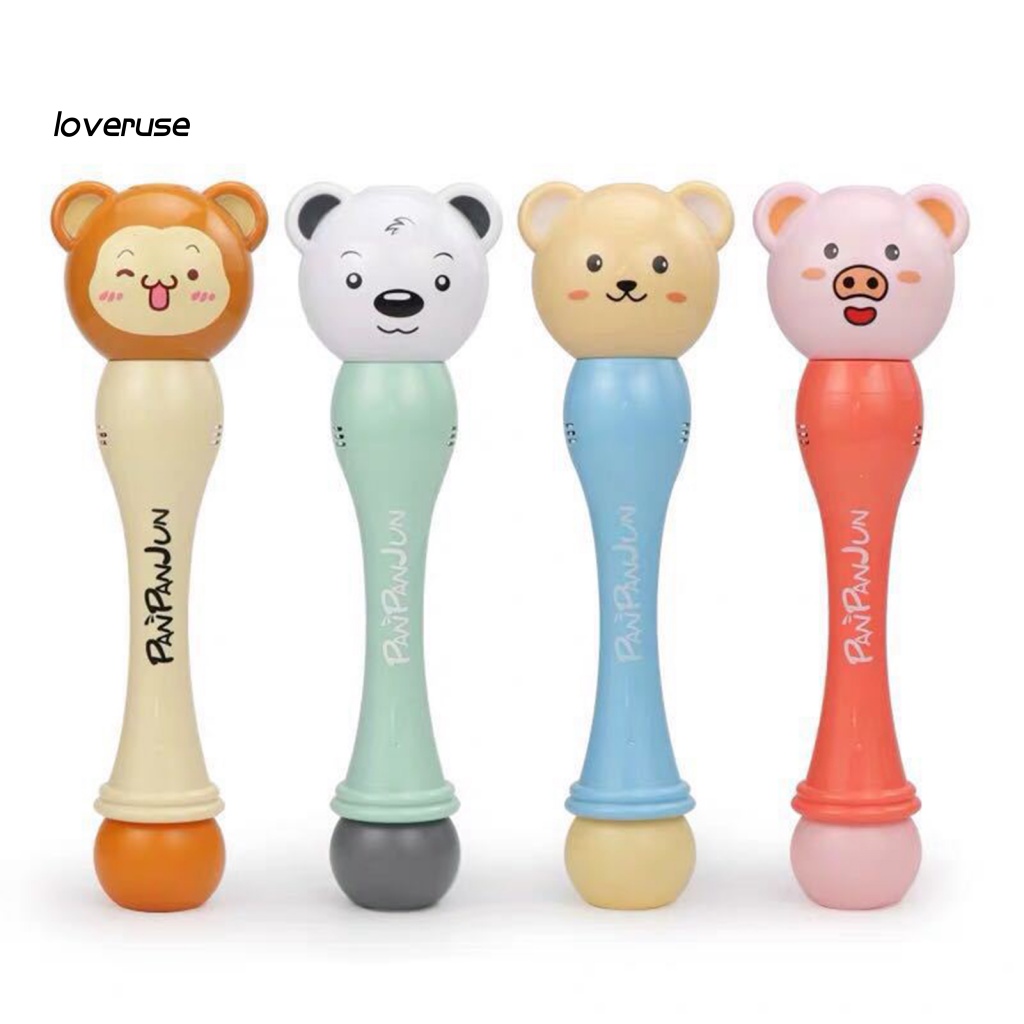 / Lo / Đồ Chơi Que Thổi Bong Bóng Hình Động Vật Đáng Yêu Dành Cho Trẻ Em