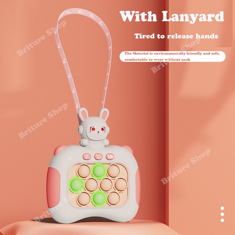 Đồ Chơi Máy Chơi Game Cầm Tay Bằng Silicon Rèn Luyện Trí Tuệ Cho Bé