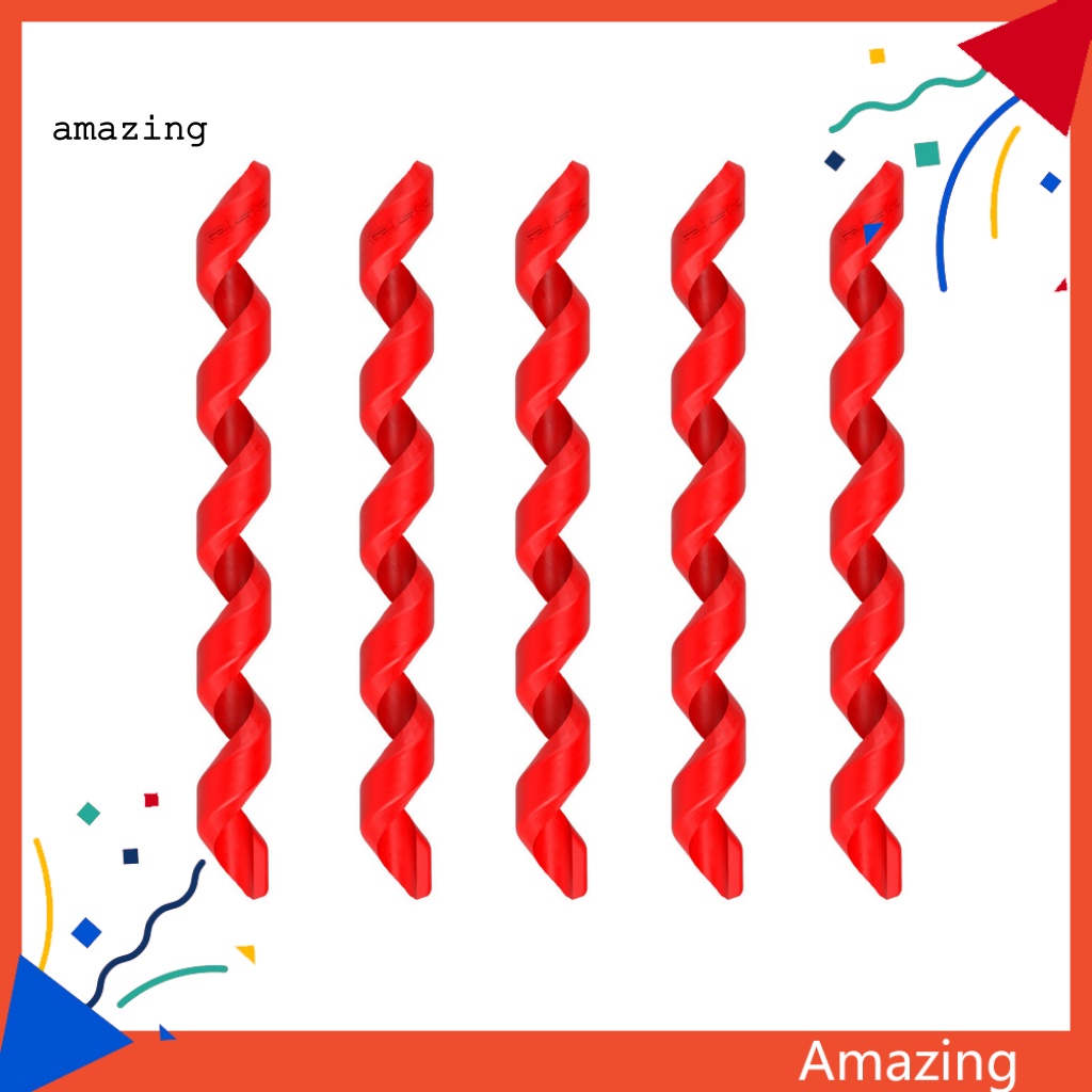 Set 5 Ống Dẫn Dầu Bằng Nhựa Dạng Xoắn Cho Xe Đạp