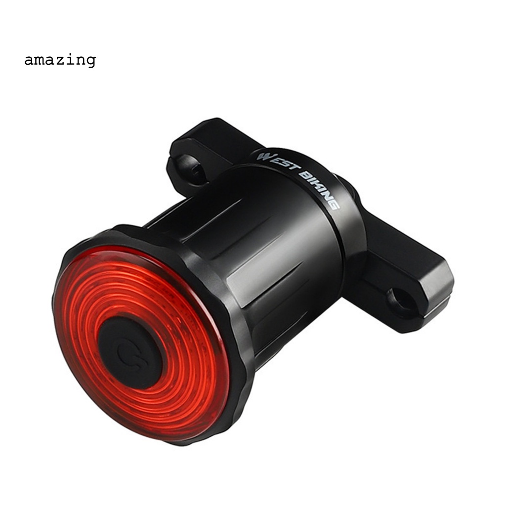 Đèn Đuôi Xe Đạp Sạc USB 7 Chế Độ Sáng An Toàn