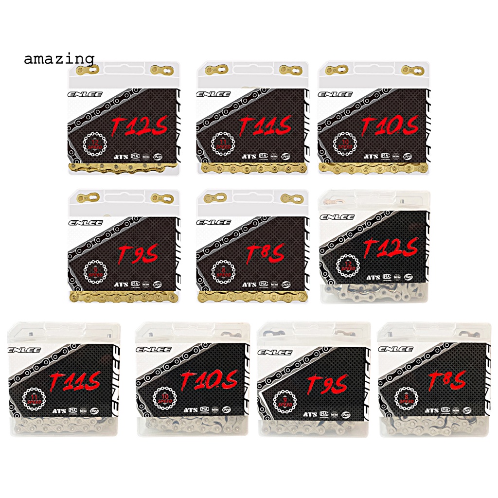 1 Bộ Dây Xích Xe Đạp Chịu Lực Cao Chống Ăn Mòn An Toàn