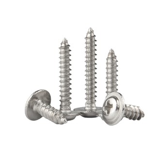  Đầu tròn Phillips bằng thép không gỉ 304 có miếng đệm vít tự khai thác Miếng đệm PWA Vít tự khai thác M2.3M2.6