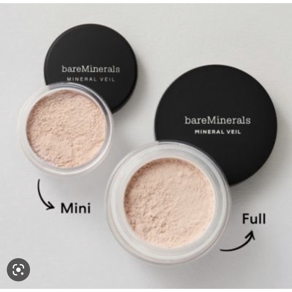2gr Phấn phủ Khoáng dưỡng ẩm dạng bột BareMinerals Hydrating Mineral Veil