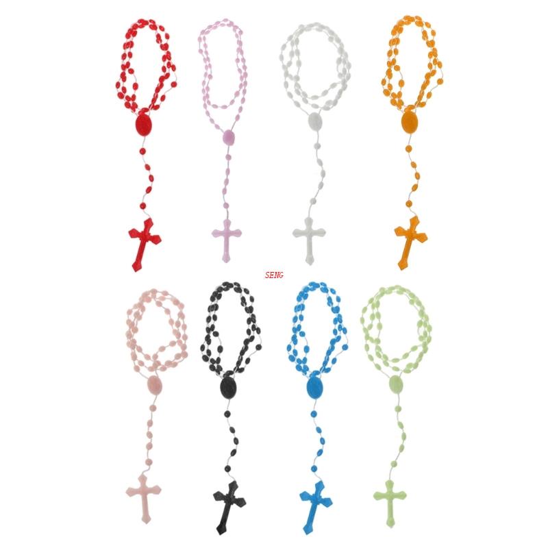 Vòng cổ Mặt Thánh Giá 8 Màu Dạ Quang