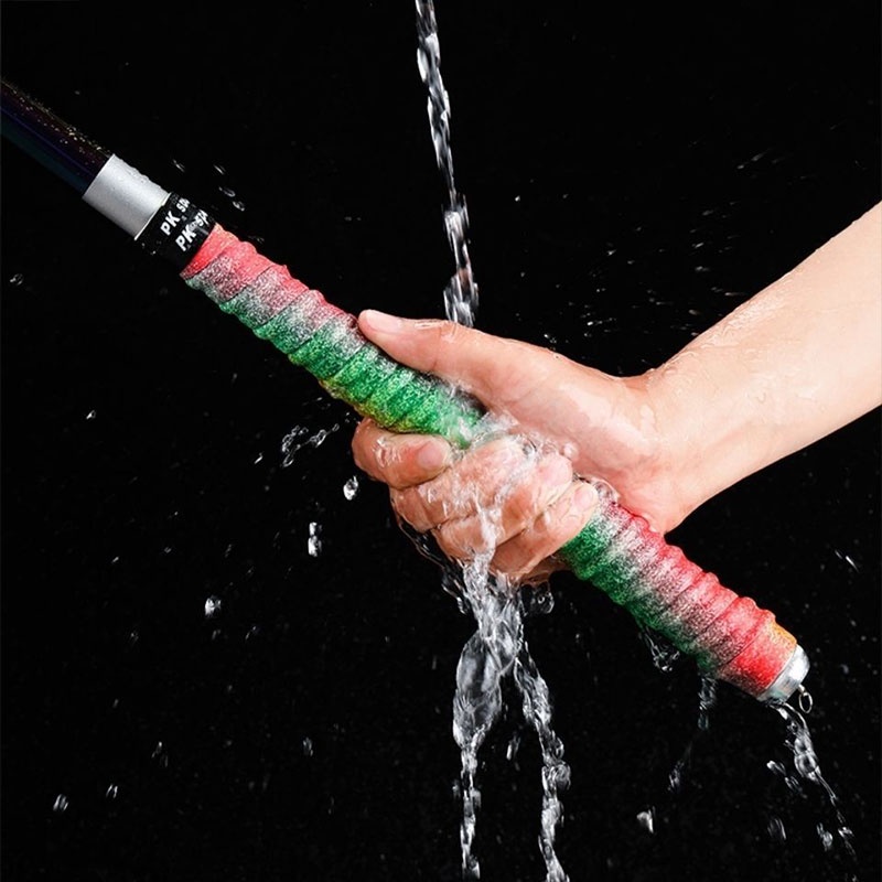 Dây Quấn Tay Cầm Cần Câu Cá Mềm Mại Thấm Hút Mồ Hôi Thoáng Khí Chống Trượt Màu Cầu Vồng NURGAZ