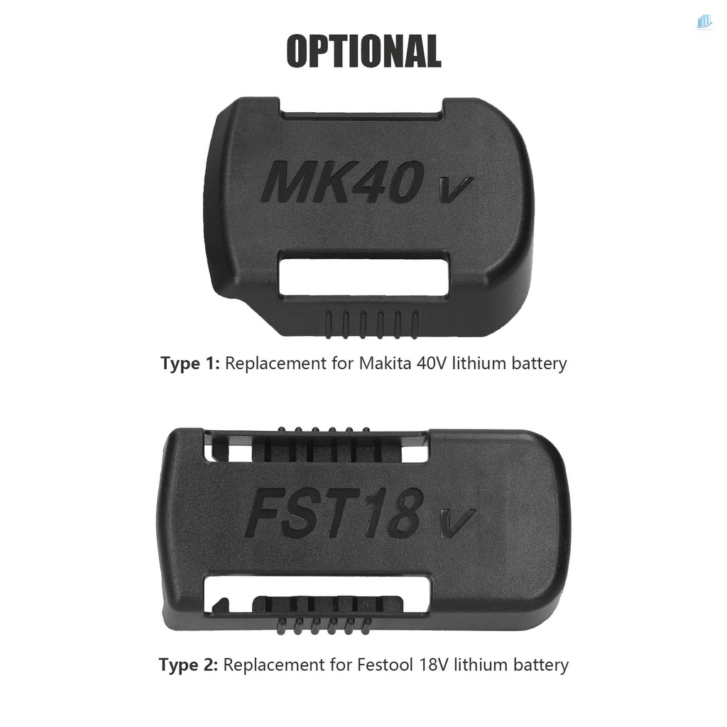 Set 5 Kẹp Giữ Pin Lithium 18V Gắn Tường Chuyên Dụng