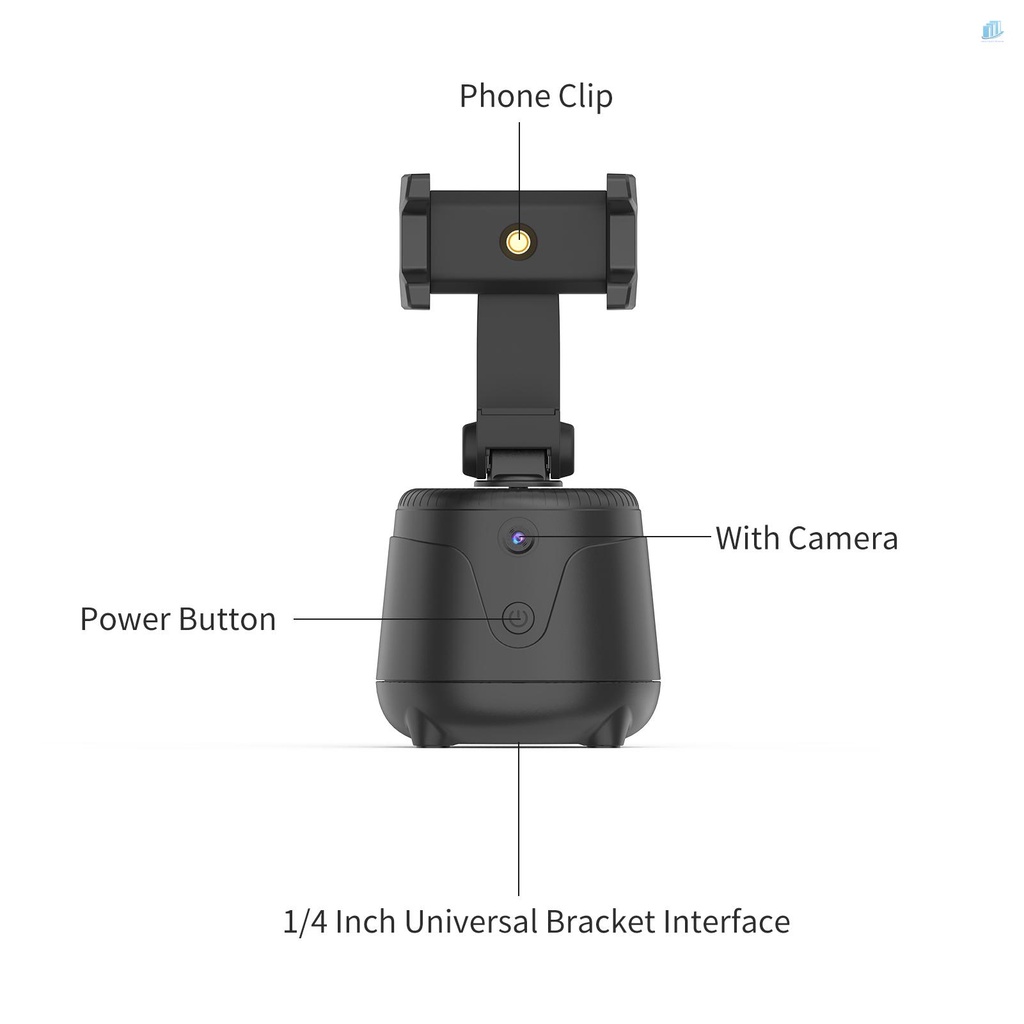 Giá Đỡ Điện Thoại Thông Minh Xoay 360 Độ° Giá Đỡ Ba Chân Xoay Tự Động Cho Điện Thoại Hỗ Trợ Quay Video / Live Streaming Vlog Selfie