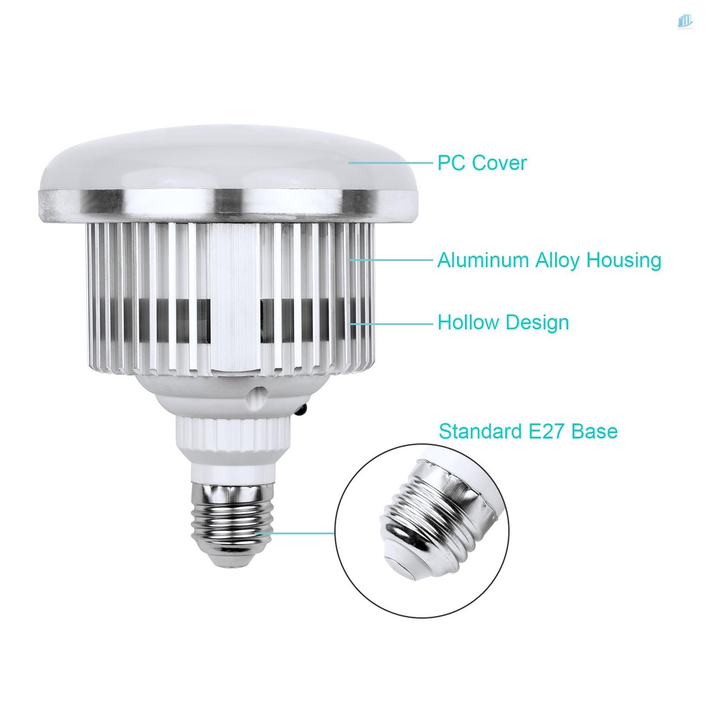 Bóng Đèn LED Chụp Ảnh E27 85W 3000K-6500K Tiết Kiệm Năng Lượng Có Thể Điều Chỉnh