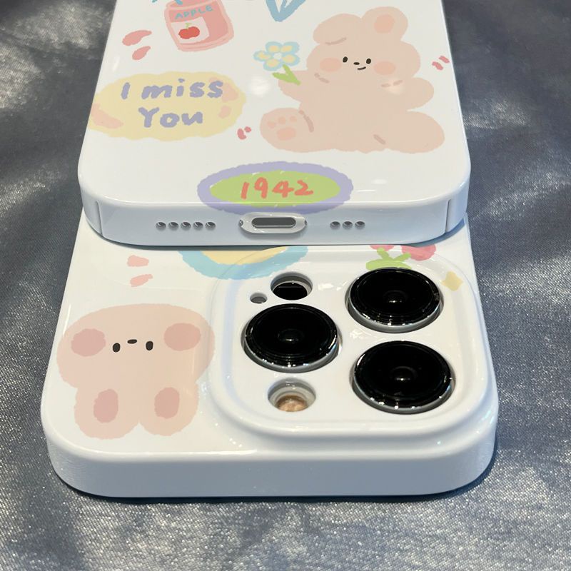 Ốp Điện Thoại Cứng Họa Tiết Động Vật Đơn Giản Cho Iphone Xs / 7iPhone12 / 11 148 / / 13plus promax