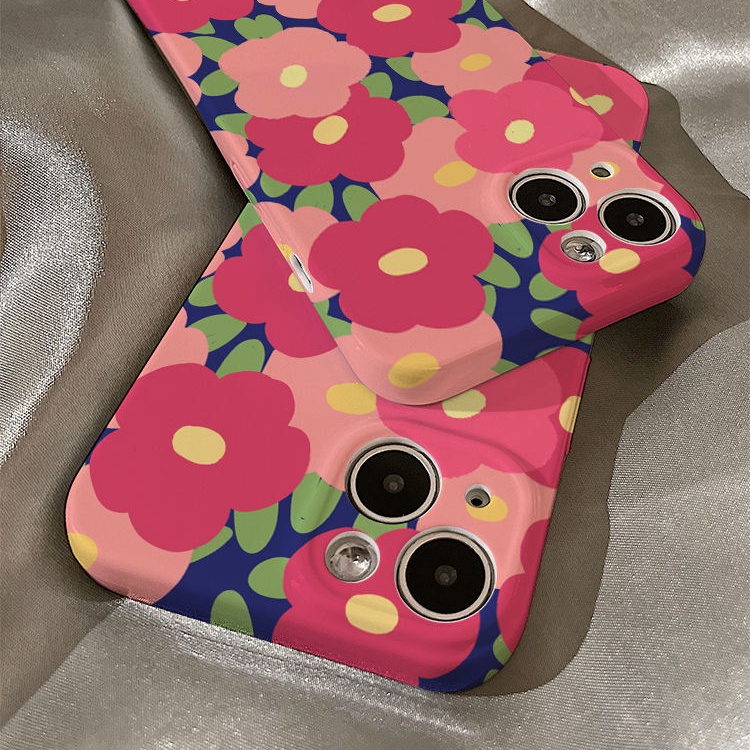 Ốp Điện Thoại Cứng Họa Tiết Hoa Xinh Xắn Cho Apple Iphone 12 11pro13iphone14promax