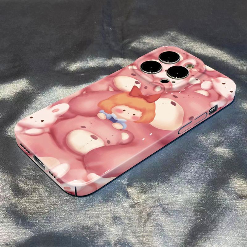 Ốp Điện Thoại Cứng Họa Tiết Công Chúa Rối Hoạt Hình Cho Iphone Xsiphone138p max14pro 11max 12 Apple W8WN