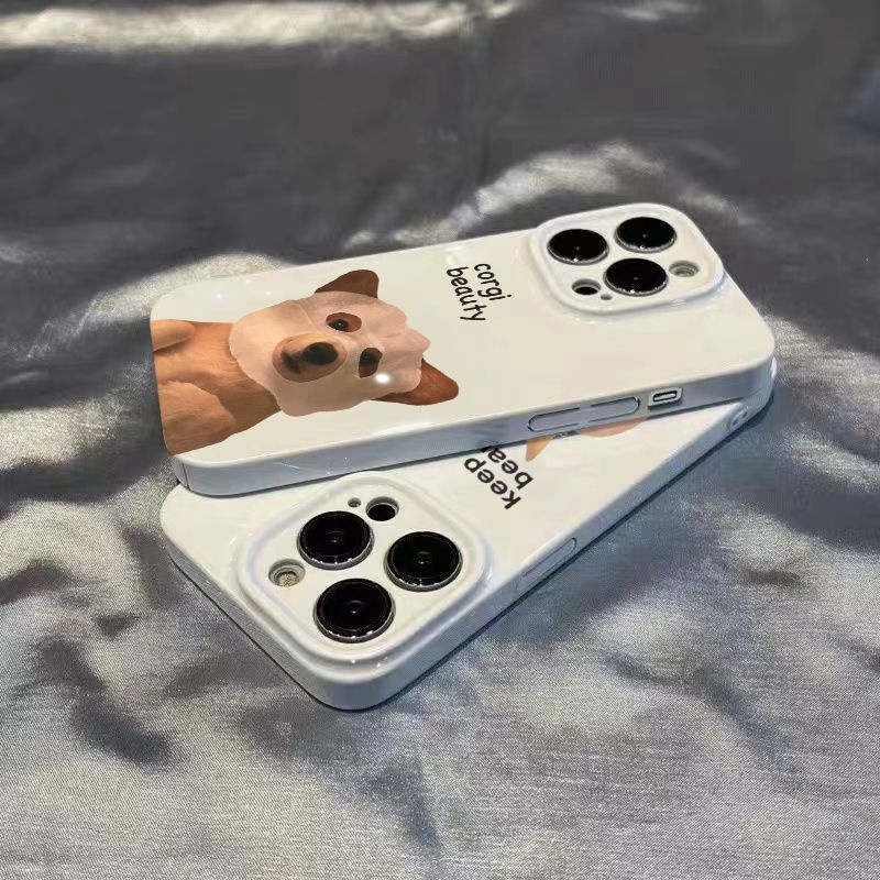 Ốp Điện Thoại Cứng Hình Chó Mèo Dễ Thương Cho Apple / max12 D6SV 11 / xsmax8p ins1314pro