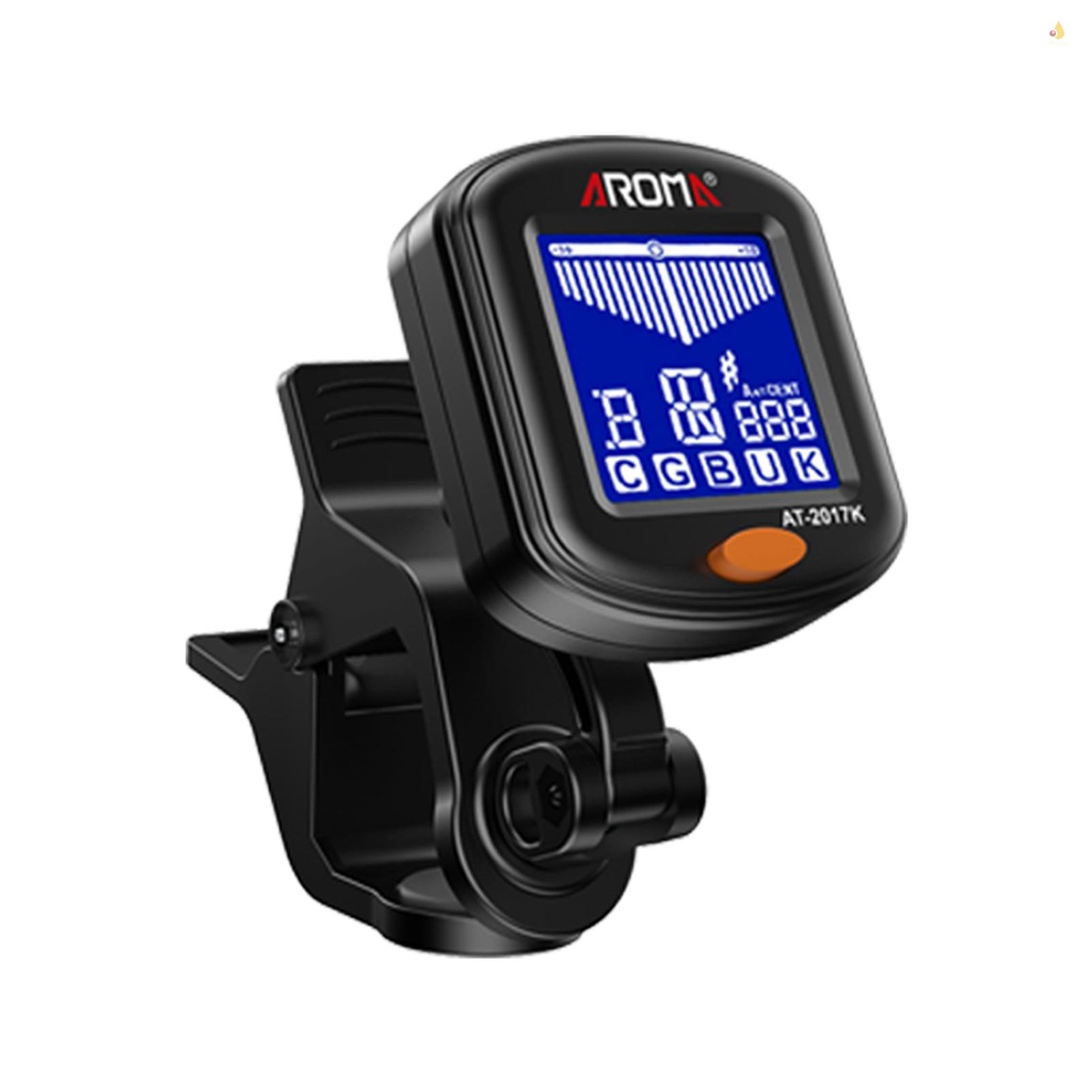 Kẹp Chỉnh Dây Đàn Guitar / Ukulele / Ukulele / Guitar Mini Màn Hình LCD Đa Năng Dạng Xoay Tiện Dụng