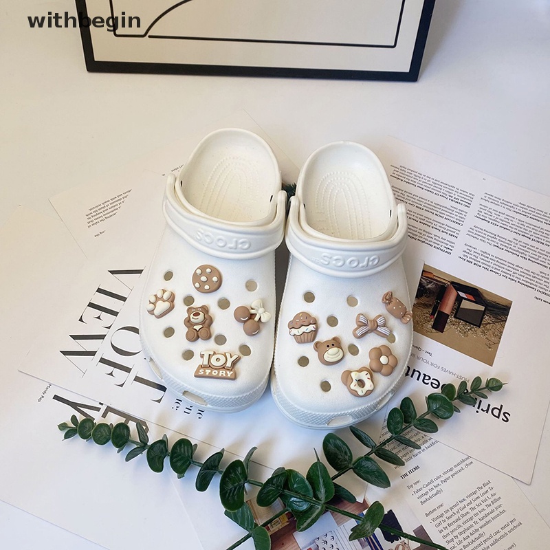 Phụ Kiện Nút Nhựa Hình Bông Hoa Gắn Trang Trí Giày Diy