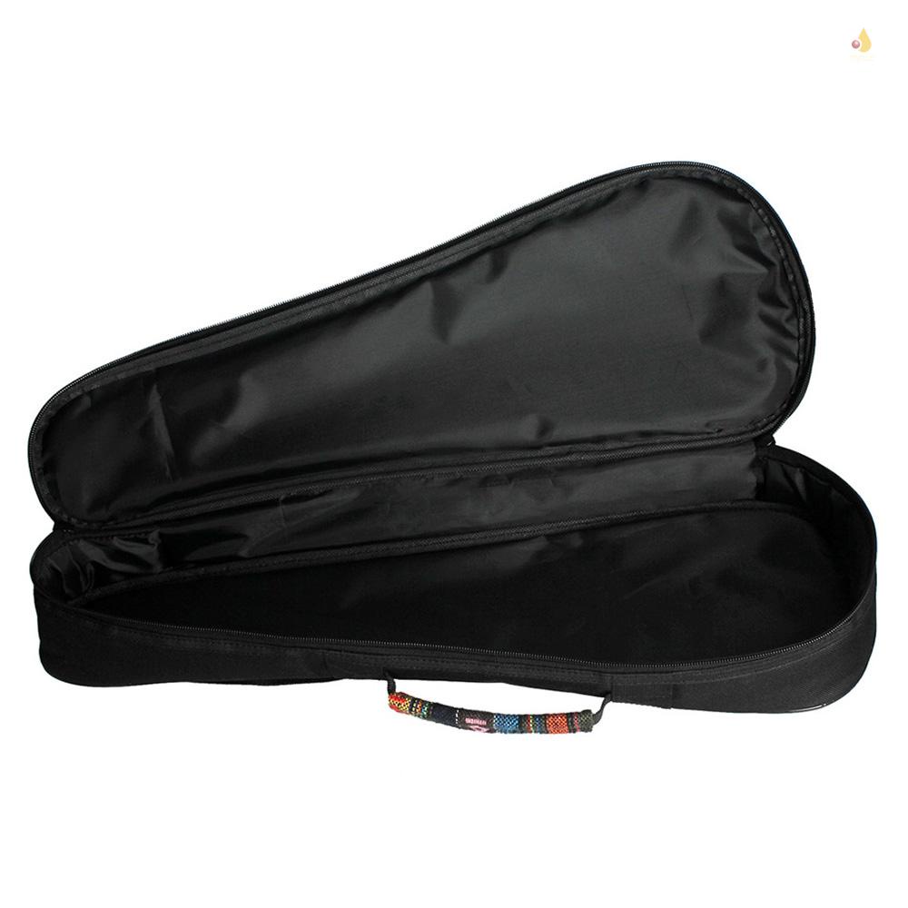 Túi Đựng Đàn Ukulele 21 &quot;Soprano / Uke Bằng Cotton Dày Dặn Siêu Bền In Họa Tiết Thổ Cẩm Kèm Dây Đeo Vai Tùy Chỉnh Tiện Dụng