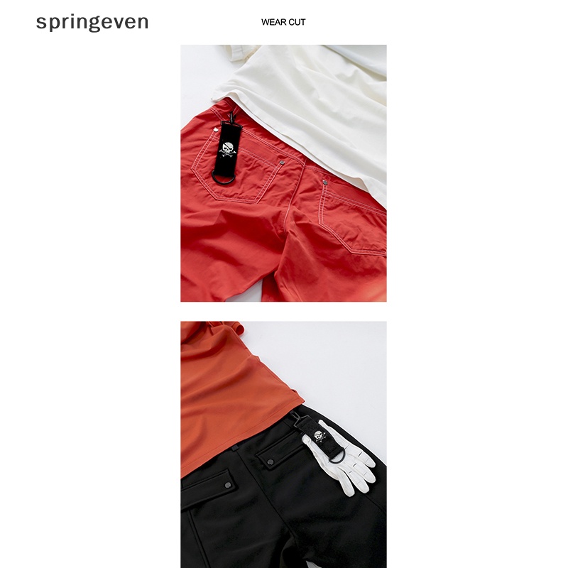 Springeven Khăn Lau Gậy Đánh Golf Bằng Polyester Hai Mặt Có Móc Treo Đa Ứng Dụng