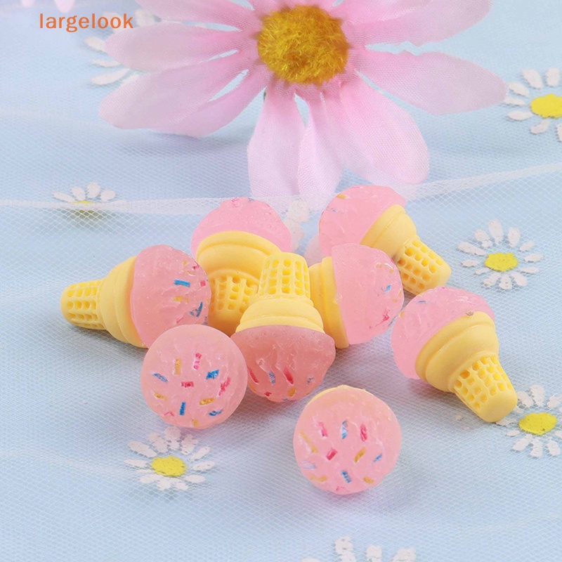 Set 10 Kẹp Tóc Hình Que Kem Bằng Nhựa Phát Quang Độc Đáo