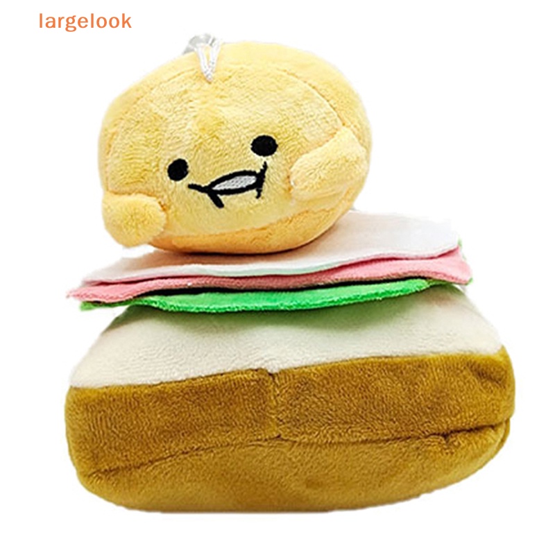 Búp Bê Nhồi Bông Hình Lòng Đỏ Trứng Lười / Burger / Bánh Sandwich / Burger Nhồi Bô