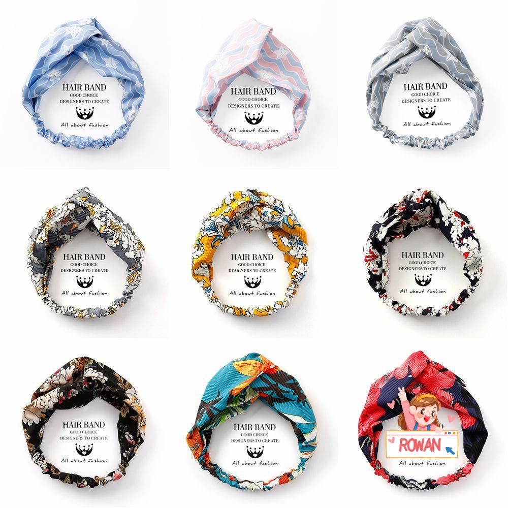 Băng Đô Thắt Nút Họa Tiết Hoa Thời Trang Cho Nữ Tập Yoga