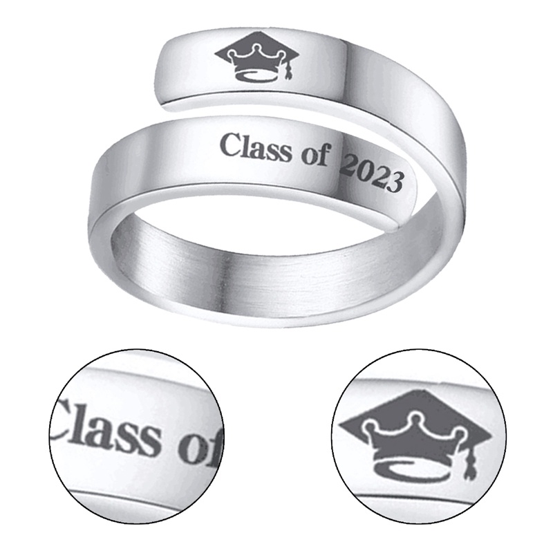 Nhẫn Thép Không Gỉ Margot 2023 Cho Học Sinh