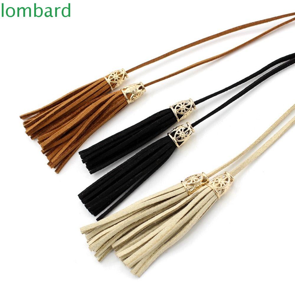 Thắt Lưng Bện Dây Phối Tua Rua Rỗng Kiểu Bohemia Cổ Điển Dễ Phối Đồ DIY