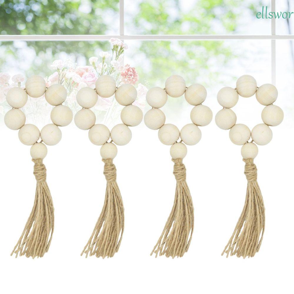 Vòng Khóa Khăn Ăn Bằng Gỗ Tự Nhiên Phong Cách Châu Âu