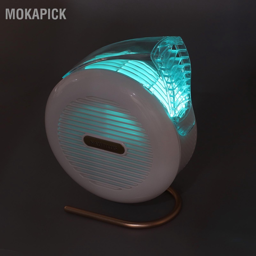 Mokapick Quạt USB Để Bàn Kích Thước Mini Êm Làm Mát Nhanh Tăng Tốc Luồng Gió Thiết Kế Thời Trang Nhỏ Cho Phòng Ngủ Văn Ký Túc Xá