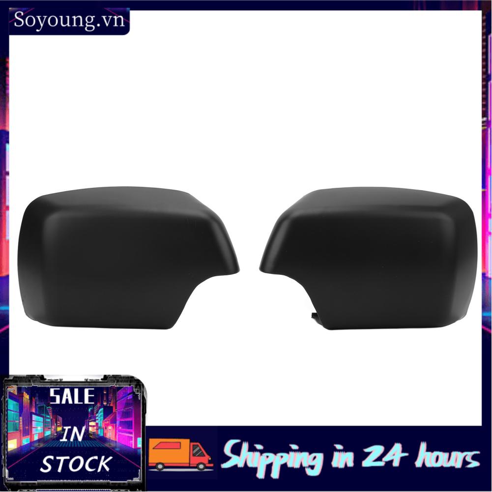 Soyoung Vehicle Rearview Mirror Cover Trim  Long Service Life Side Moulding Stable Structure Scratch Resistant 51168254903 Direct Replacement for Car