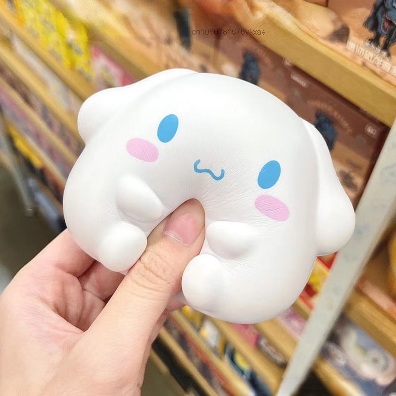 SANRIO Đồ Chơi Nắn Bóp Đàn Hồi Giảm Stress Hình Thỏ Đáng Yêu