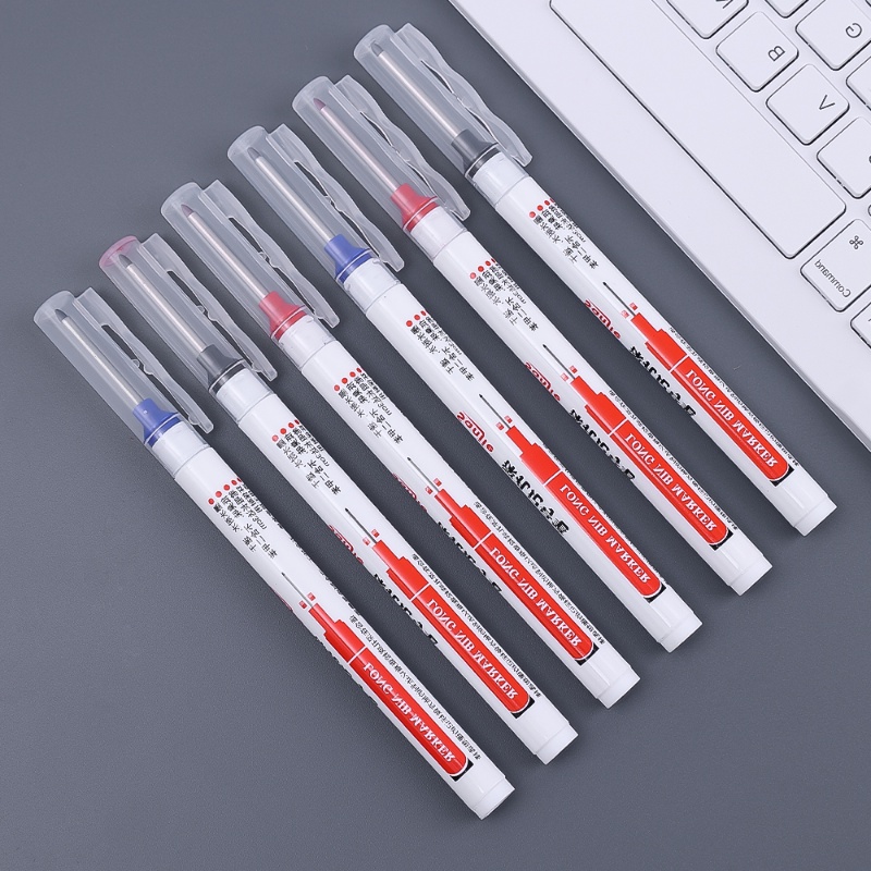 Bút Đánh Dấu Lỗ Dài 30mm Bằng Nhựa Bền Chống Nước Đa Năng Trang Trí Đồ Gỗ / Nhà Tắm