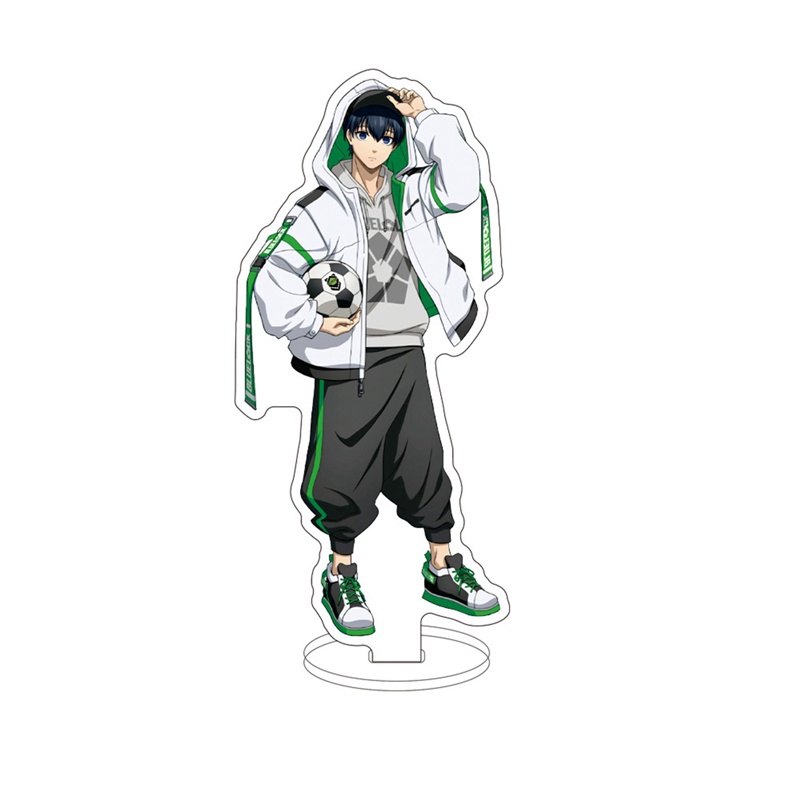 Mô Hình Nhân Vật Isagi Yoichi Anime BLUE LOCK Bằng Acrylic Để Bàn Trang Trí