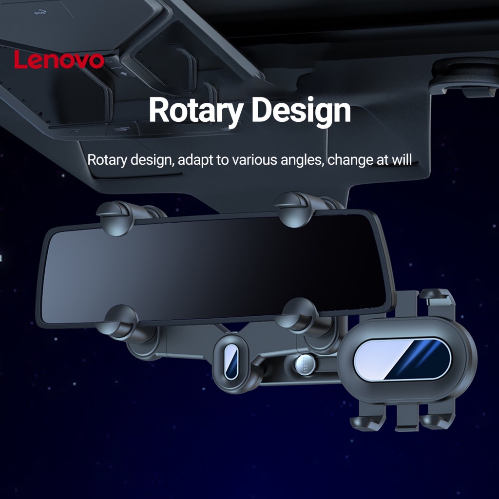 Giá Đỡ Điện Thoại / Gương Chiếu Hậu Xe Hơi Hình Hoa Hướng Dương Xoay 360 Độ Chống Rung Đa Năng Có Thể Điều Chỉnh