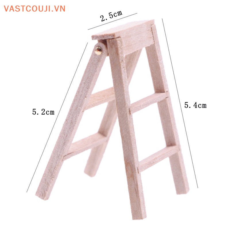 1 Thang Gấp Gọn Trang Trí Nhà Búp Bê VASTJI