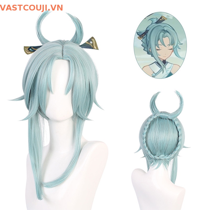 Tóc Giả Thẳng Chịu Nhiệt Dùng Hóa Trang VASTJI Genshin Va Chạm