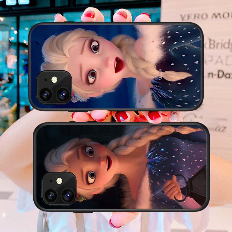 Ốp Điện Thoại In Hình Elsa Cho iPhone 14 Plus Pro 11 XR XS 6 6S 7 / 8 / SE 2020 Plus A8