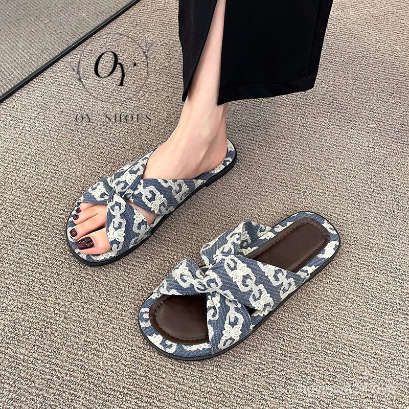 Giày nữ phong cách mới đế bằng phẳng 1-3cm.