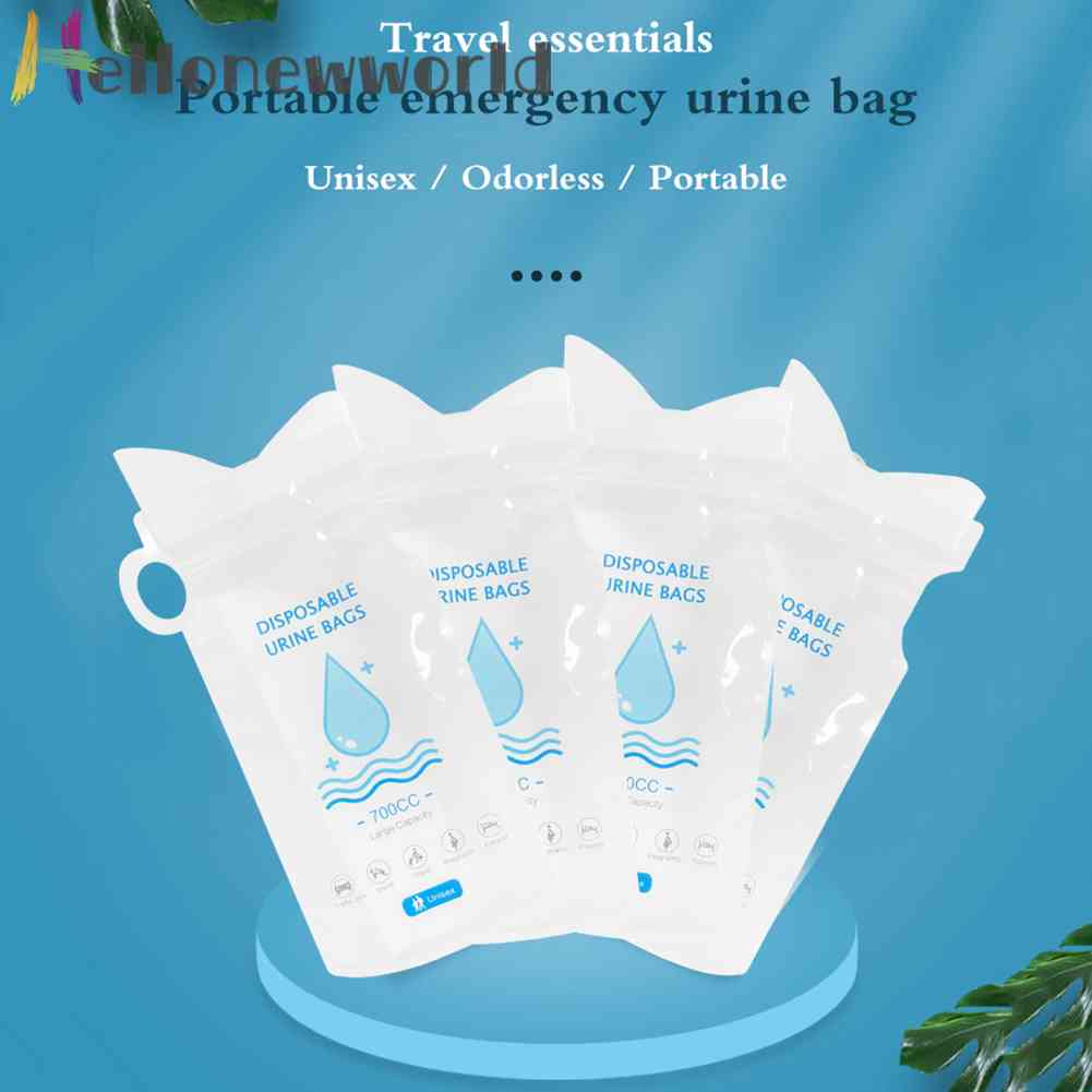 Túi Đi Tiểu Mini 700ml Di Động Dùng Một Lần Đa Ứng Dụng Cho Hoạt