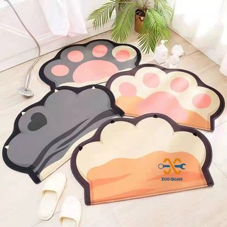 Thảm lót sàn Chống Trượt Thấm Hút Tốt In Hoạt Hình Dễ Thương