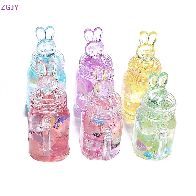 Đồ trang trí Thỏ Phát Sáng Bằng Nhựa Resin Trang Trí DIY Mới