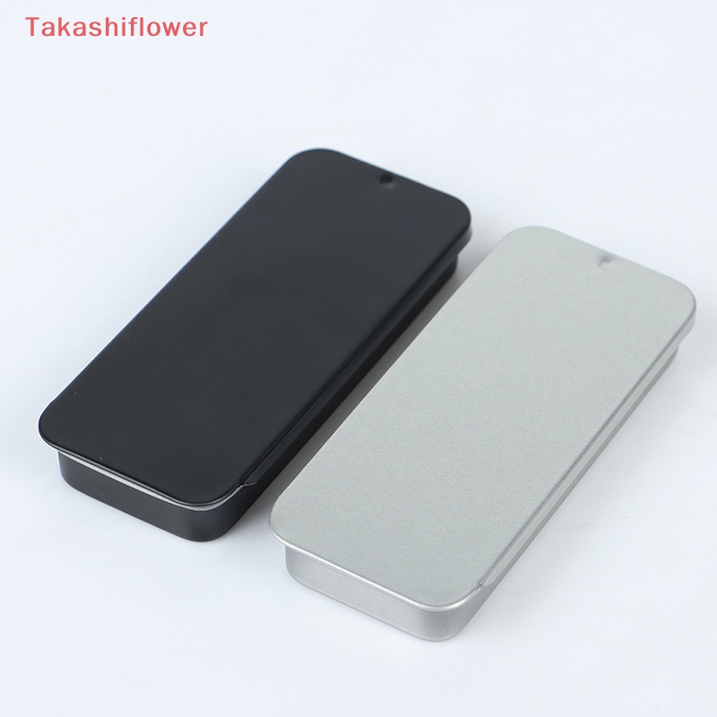 Hộp Thiếc Mini Có Nắp Trượt Dùng Đựng Trang Sức Tiện Lợi