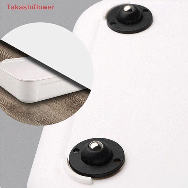 Bánh Xe Ròng Rọc Xoay 360 Độ Tự Dính Bằng Inox Chuyên Dụng Cho Thùng Rác Nội Thất